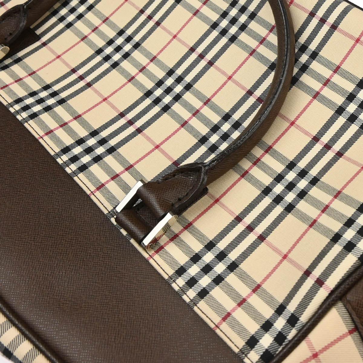 Burberry Beige Burberry Check 2way Shoulder Handbag - Image 7