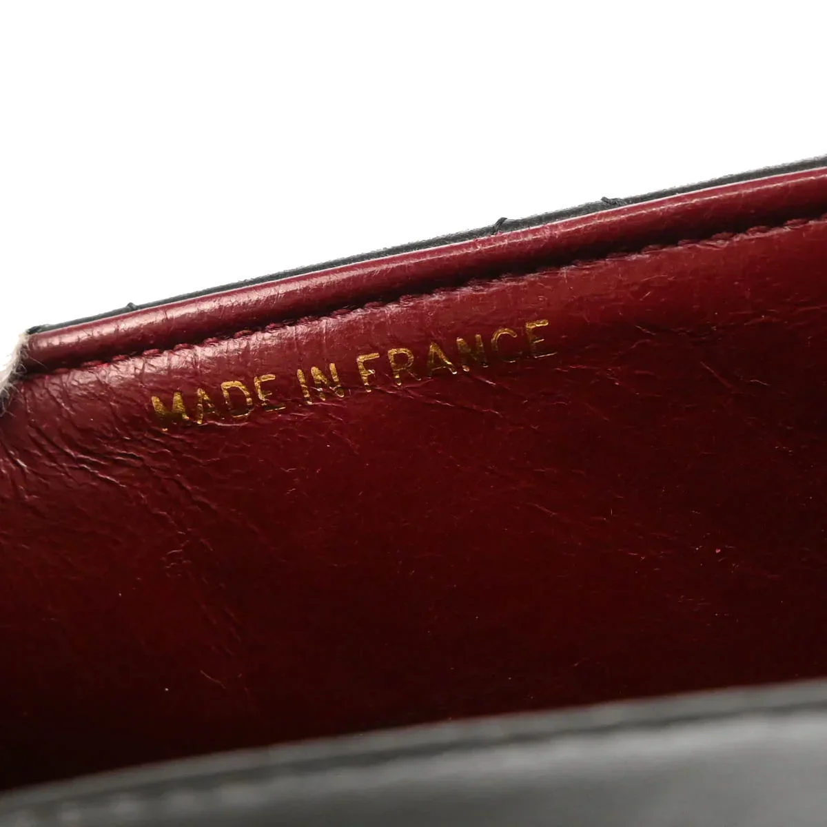 Chanel 1994-1996 Black Lambskin Flap Shoulder Bag - Image 10
