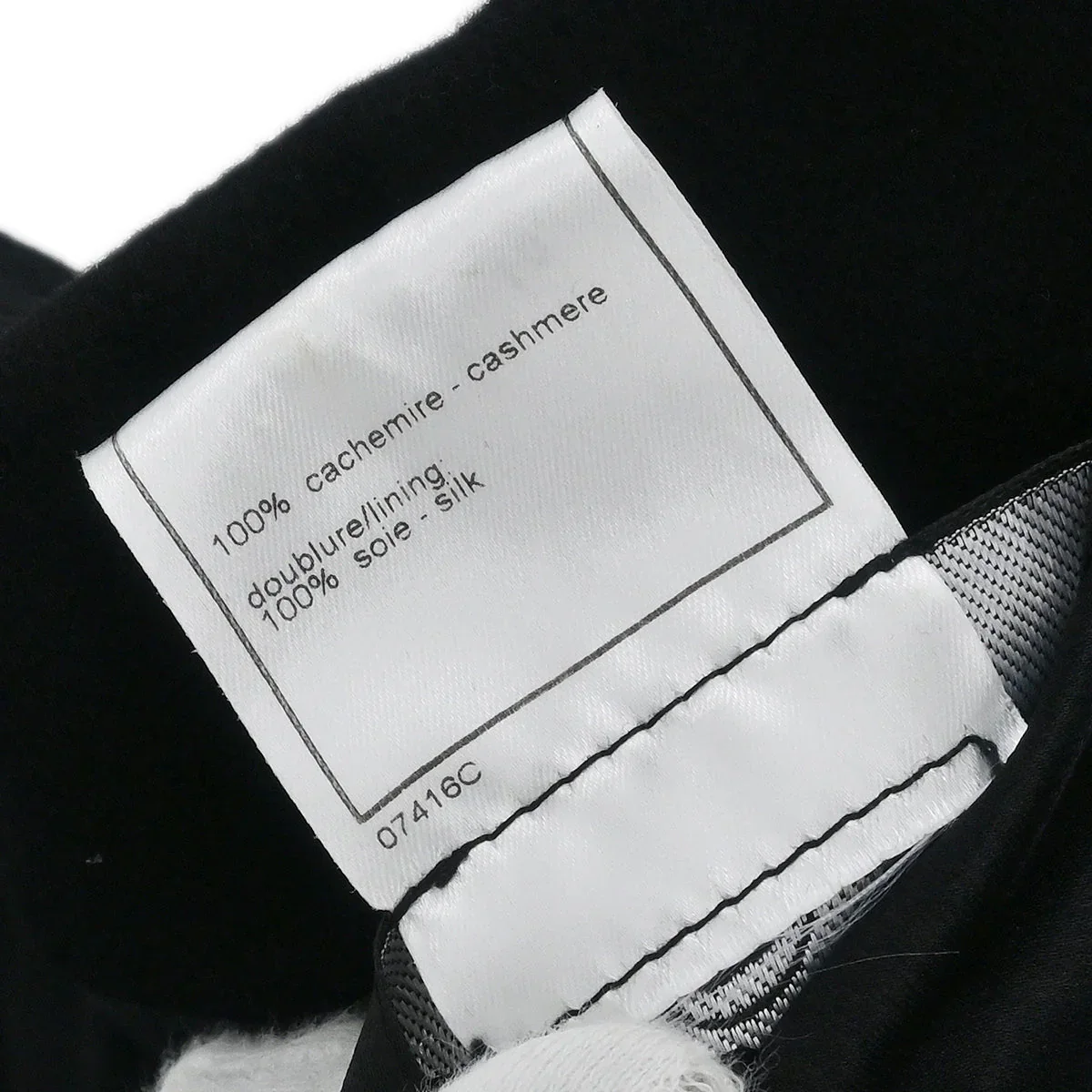 Chanel 1998 Coat Black #38 - Image 10