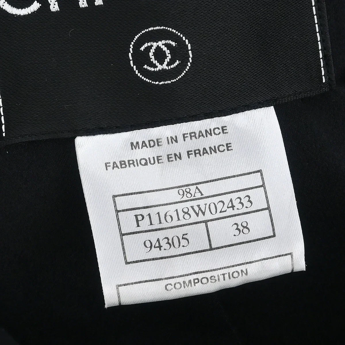 Chanel 1998 Coat Black #38 - Image 9