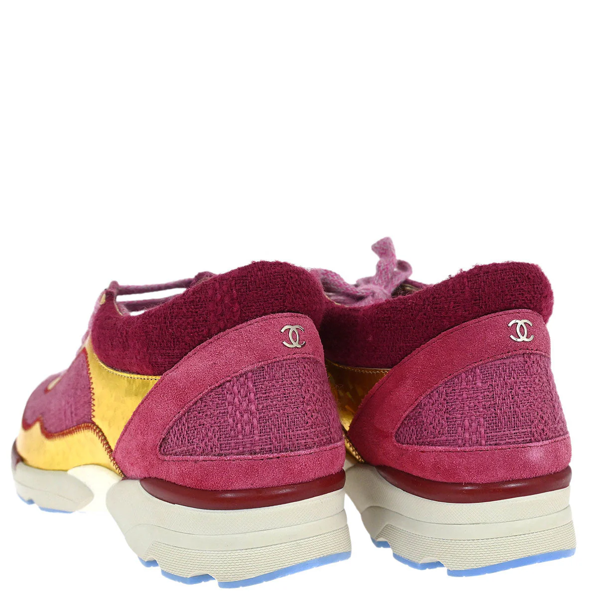 Chanel * Pink Sneakers Shoes #37 - Image 4