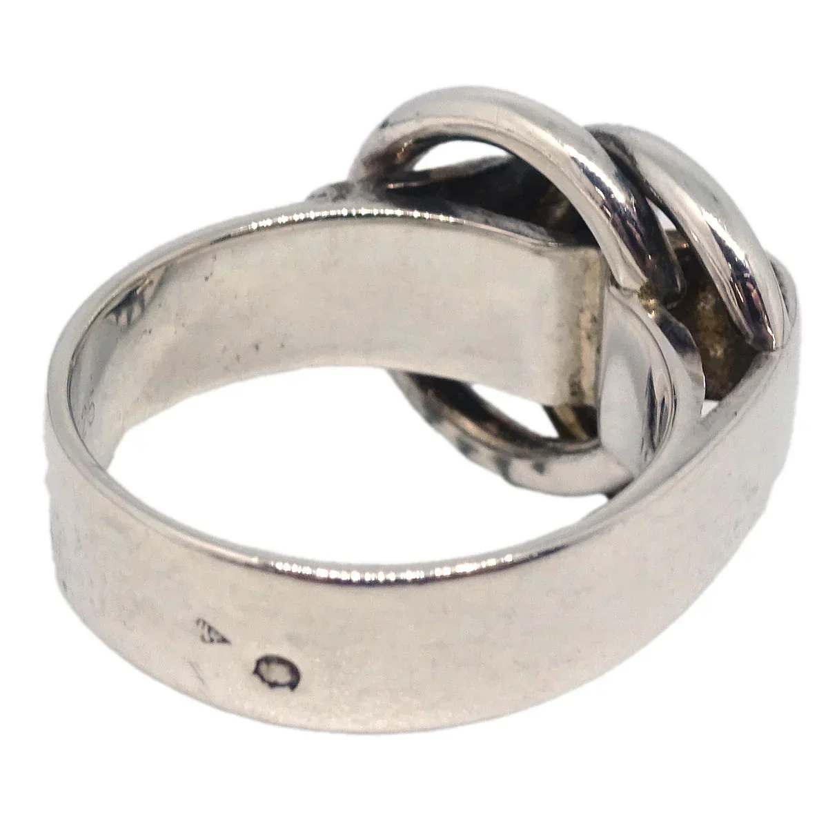 Hermes Ring Silver SV925 #50 #49 #9 - Image 2