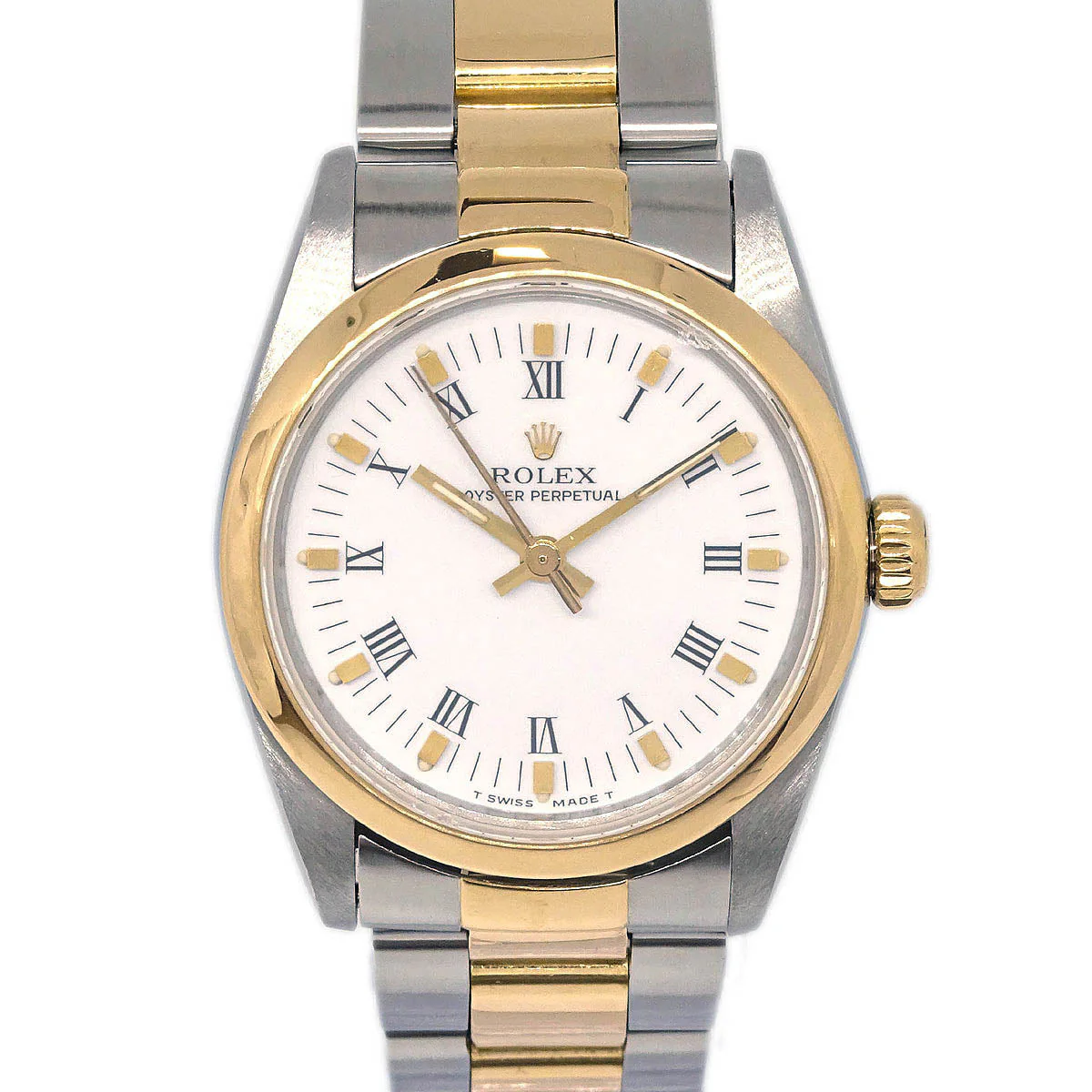 Rolex Oyster Perpetual 31mm Ref.67483 Self-winding Watch 18K SS