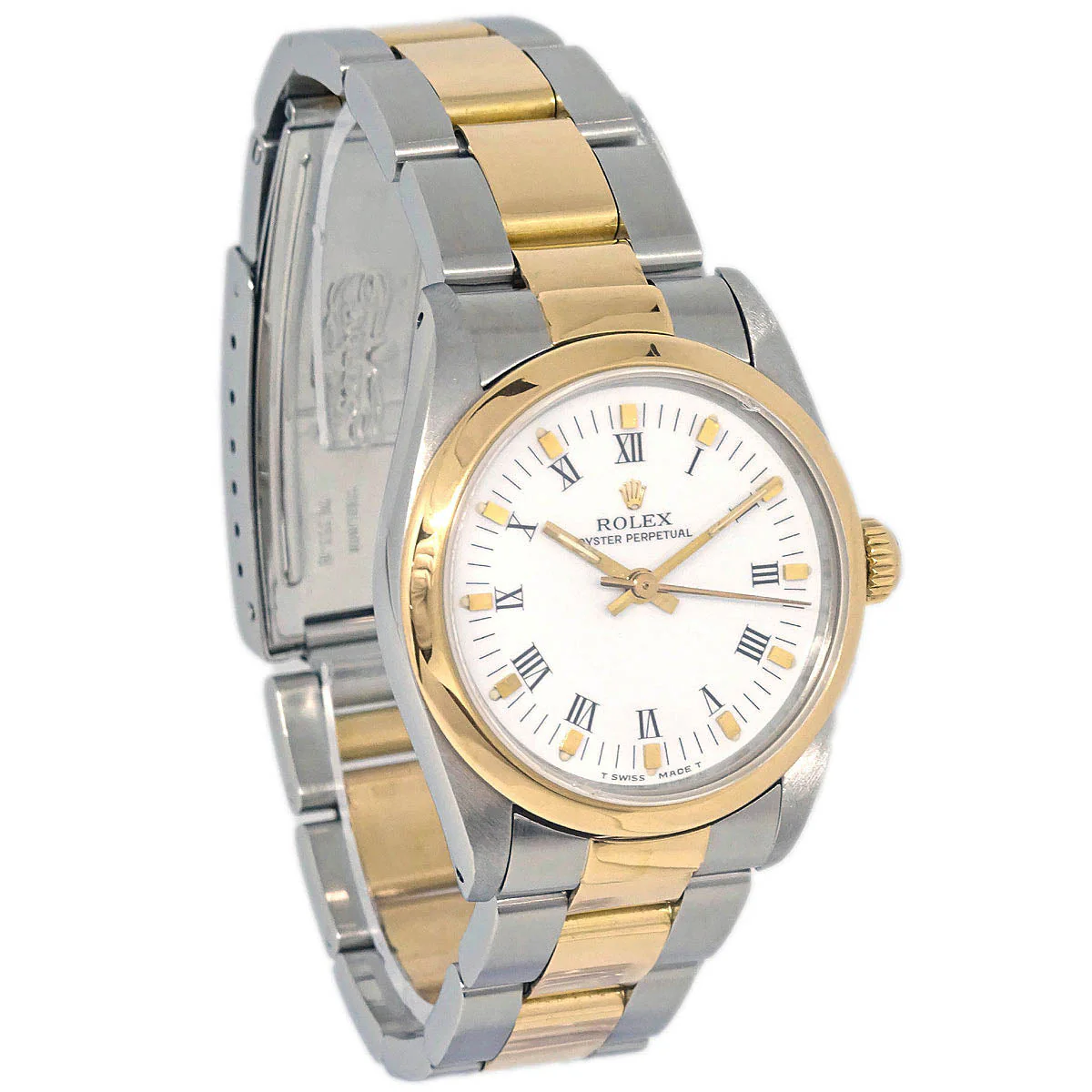 Rolex Oyster Perpetual 31mm Ref.67483 Self-winding Watch 18K SS - Image 2