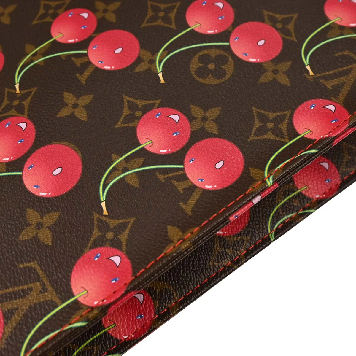 Louis Vuitton Monogram Cherry Sac Plat Tote Handbag M95010 - Image 6