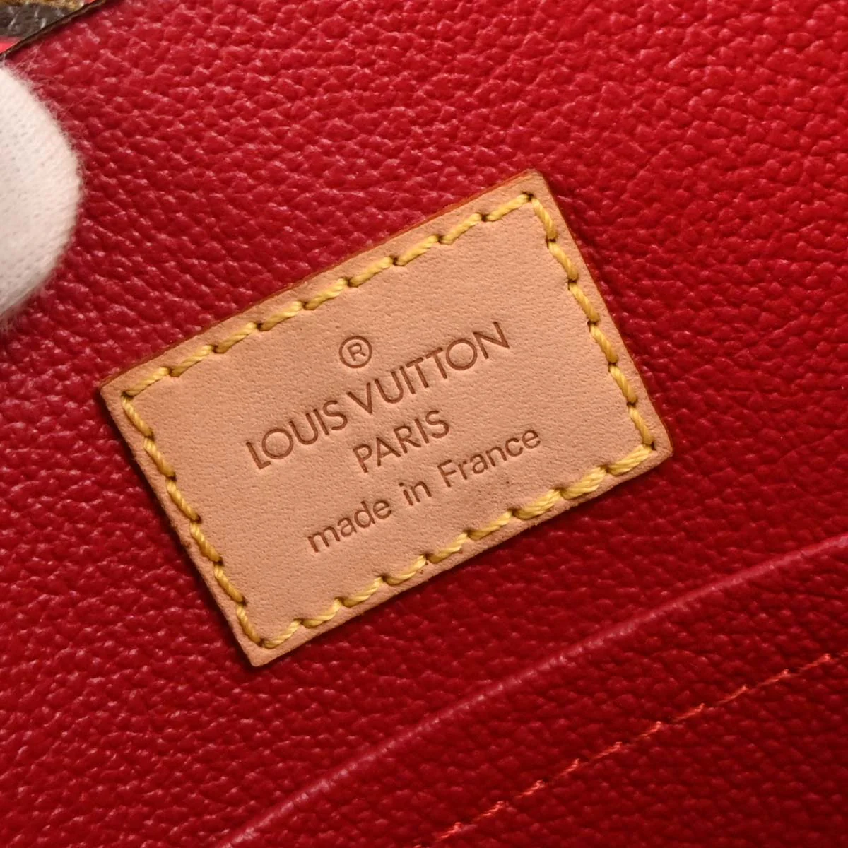 Louis Vuitton Monogram Cherry Sac Plat Tote Handbag M95010 - Image 9