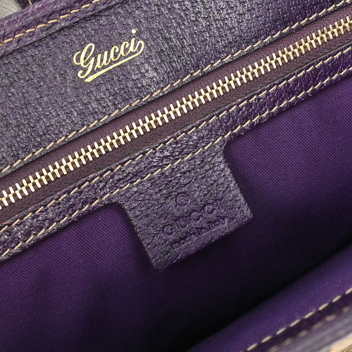Gucci Brown Beige New Jackie Tote Bag - Image 8