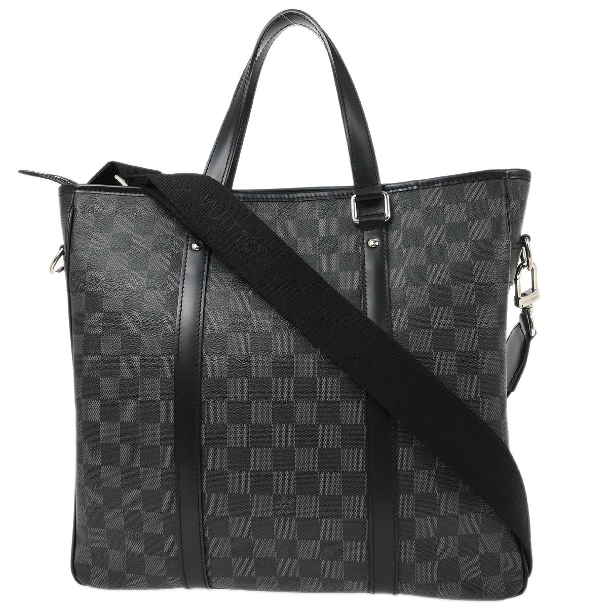 Louis Vuitton Damier Graphite Tadao PM 2way Tote Handbag N41259 - Image 2