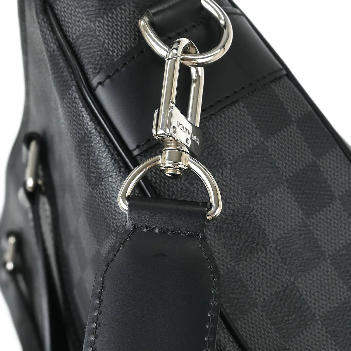Louis Vuitton Damier Graphite Tadao PM 2way Tote Handbag N41259 - Image 7