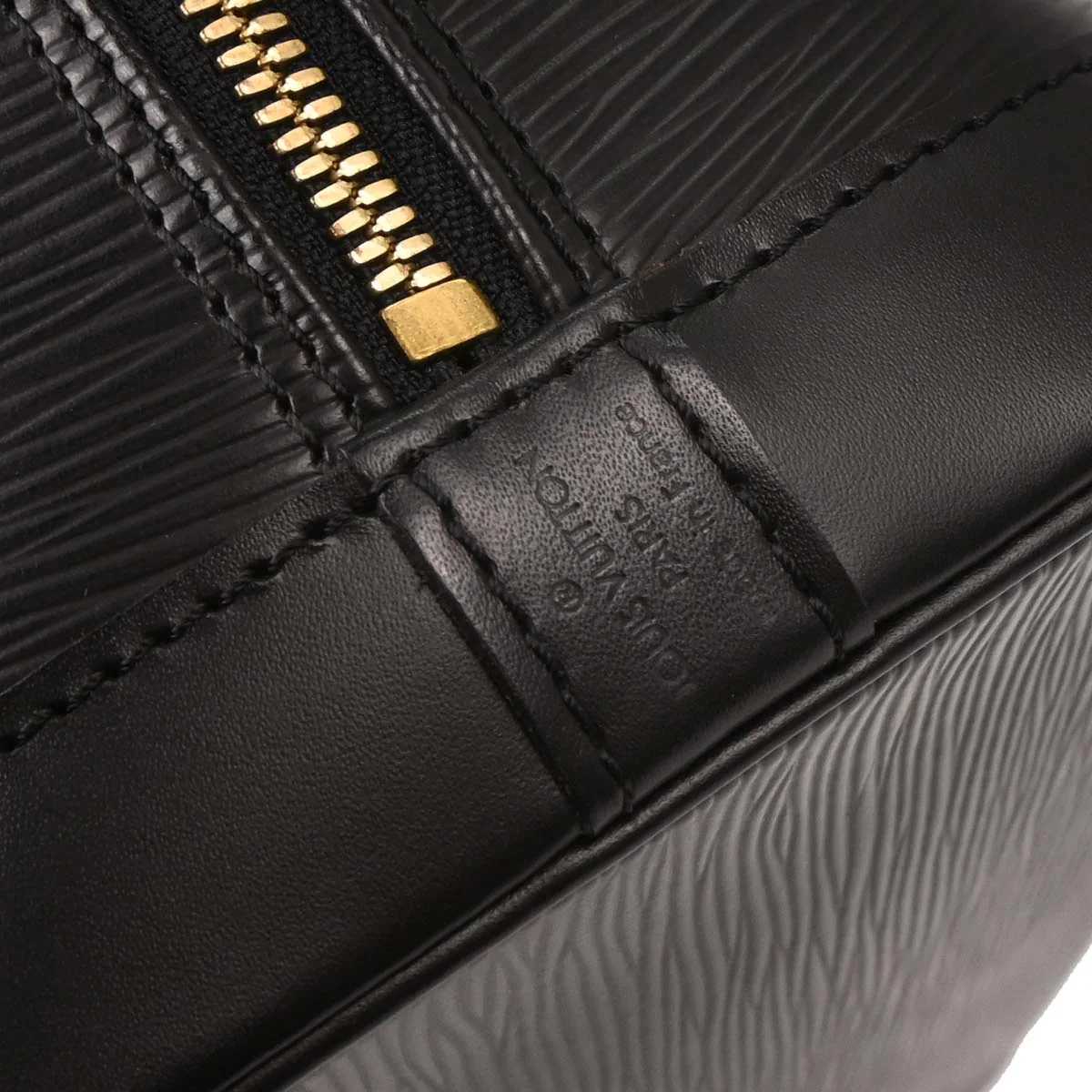 Louis Vuitton Black Epi Alma Handbag M52142 - Image 8