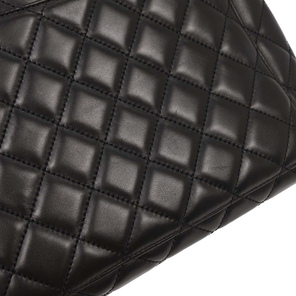 Chanel Black Lambskin Kelly Handbag - Image 3