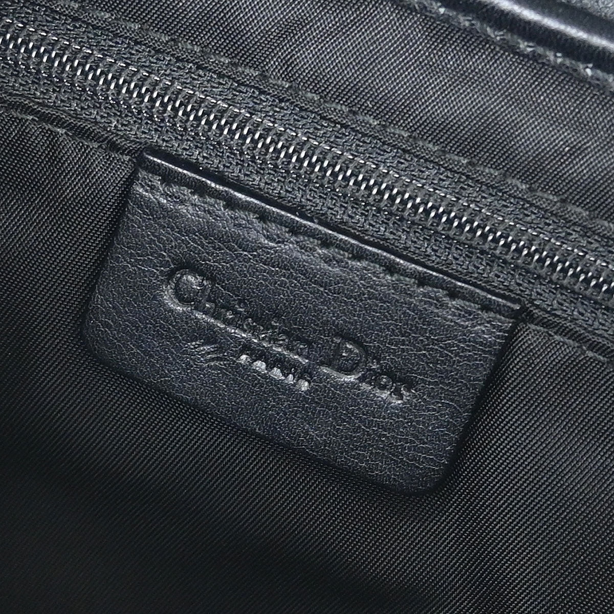 Christian Dior * 2000 Ostrich Saddle Handbag - Image 9