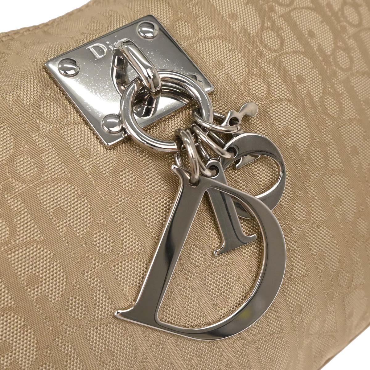 Christian Dior 2007 Beige Trotter Handbag - Image 5