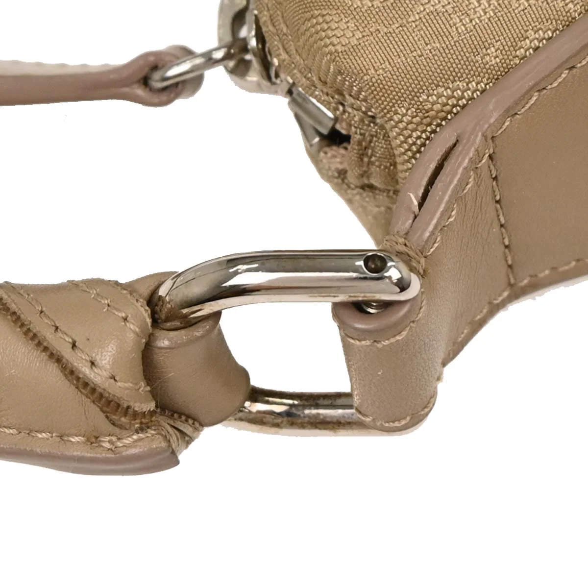 Christian Dior 2007 Beige Trotter Handbag - Image 6