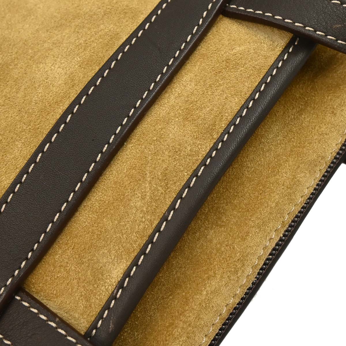 Loewe Beige Suede Tote Handbag - Image 7