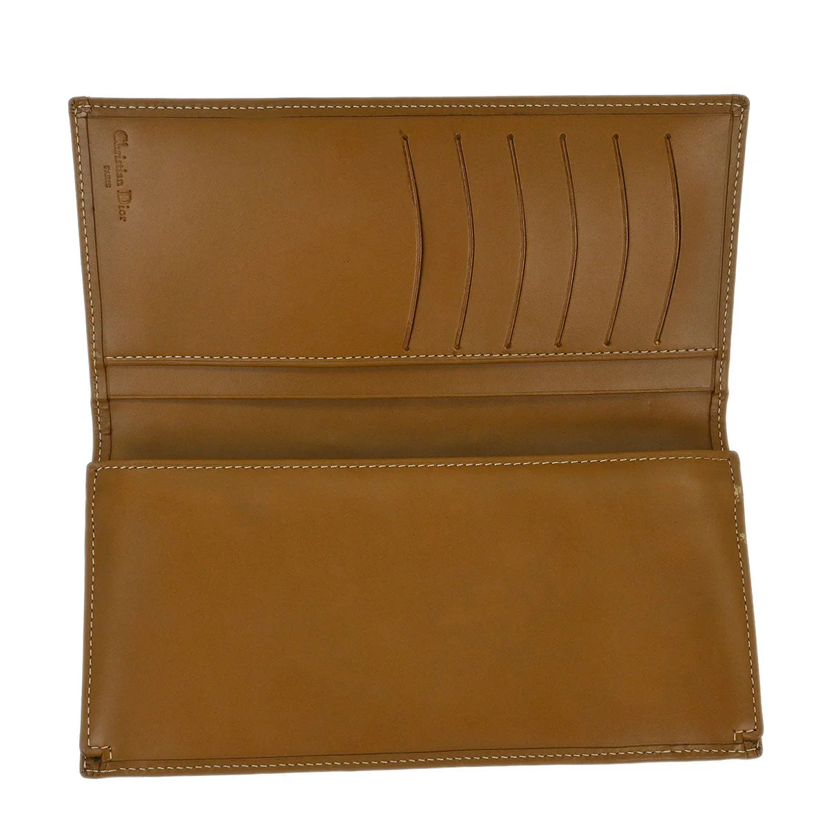 Christian Dior Beige Trotter Wallet - Image 5