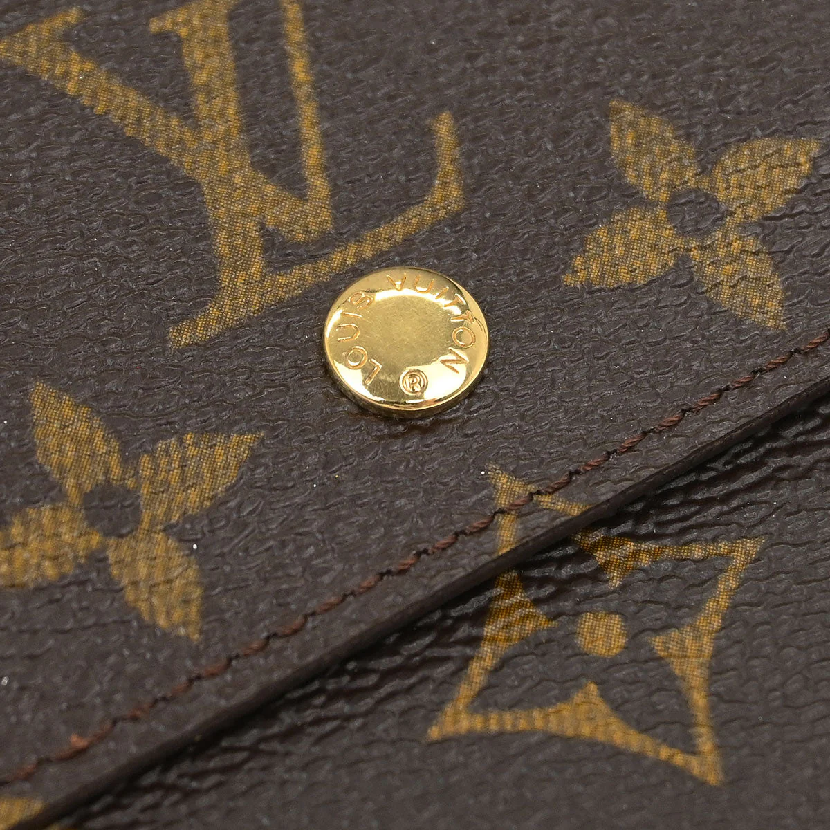 Louis Vuitton Monogram Portefeuille Elise Bifold Wallet M61654 - Image 3
