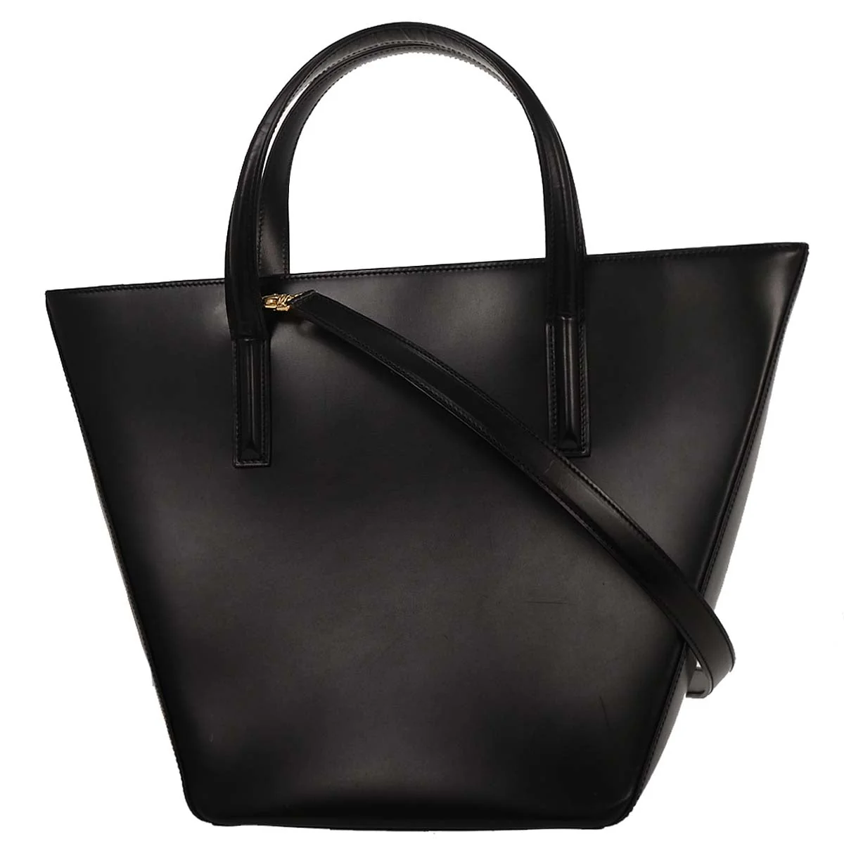 Cartier Black Leather Panthere 2way Shoulder Handbag - Image 2