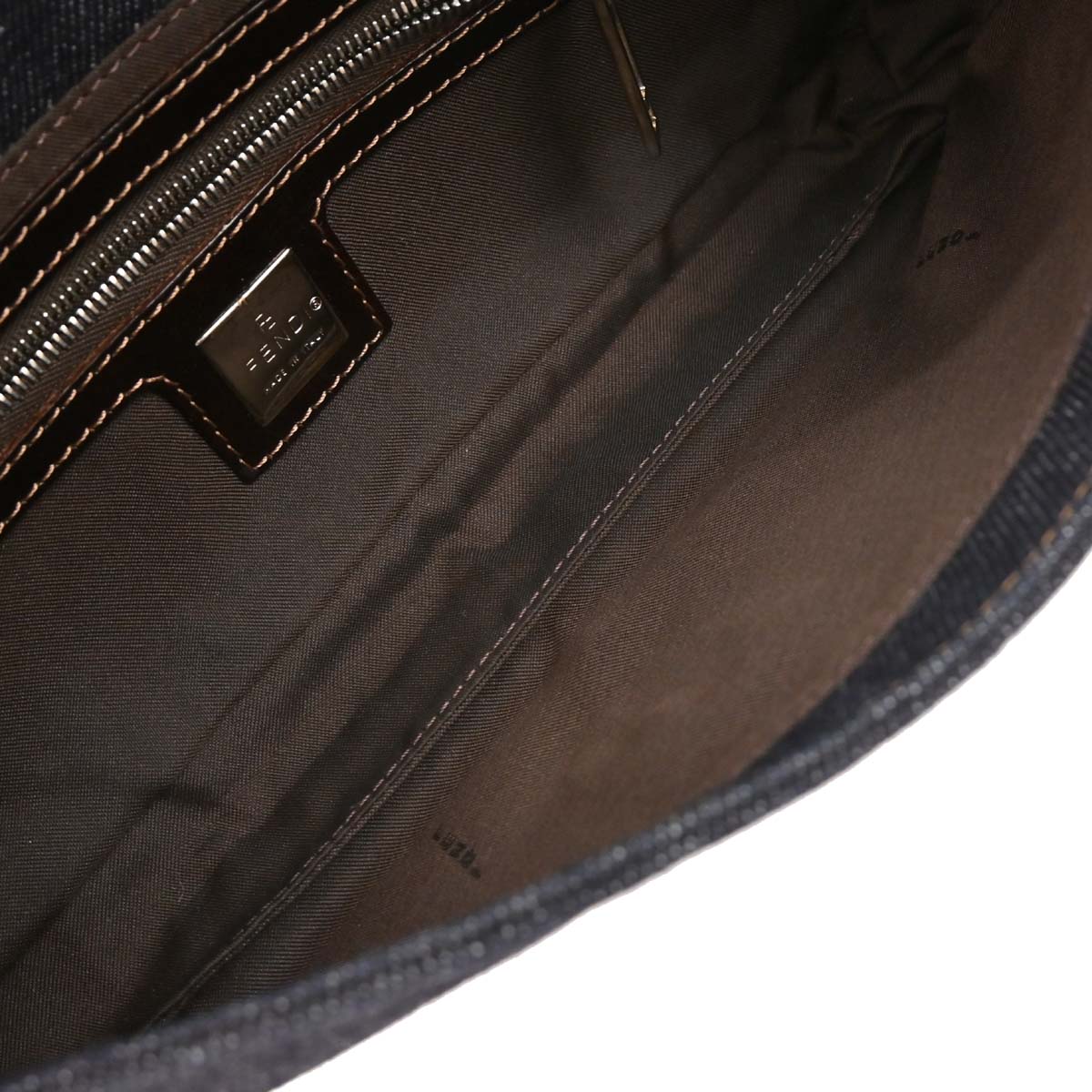Fendi Navy Denim Handbag - Image 8