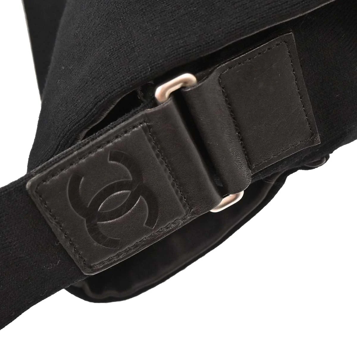 Chanel 2004-2005 Black Sport Line Messenger Bag - Image 6