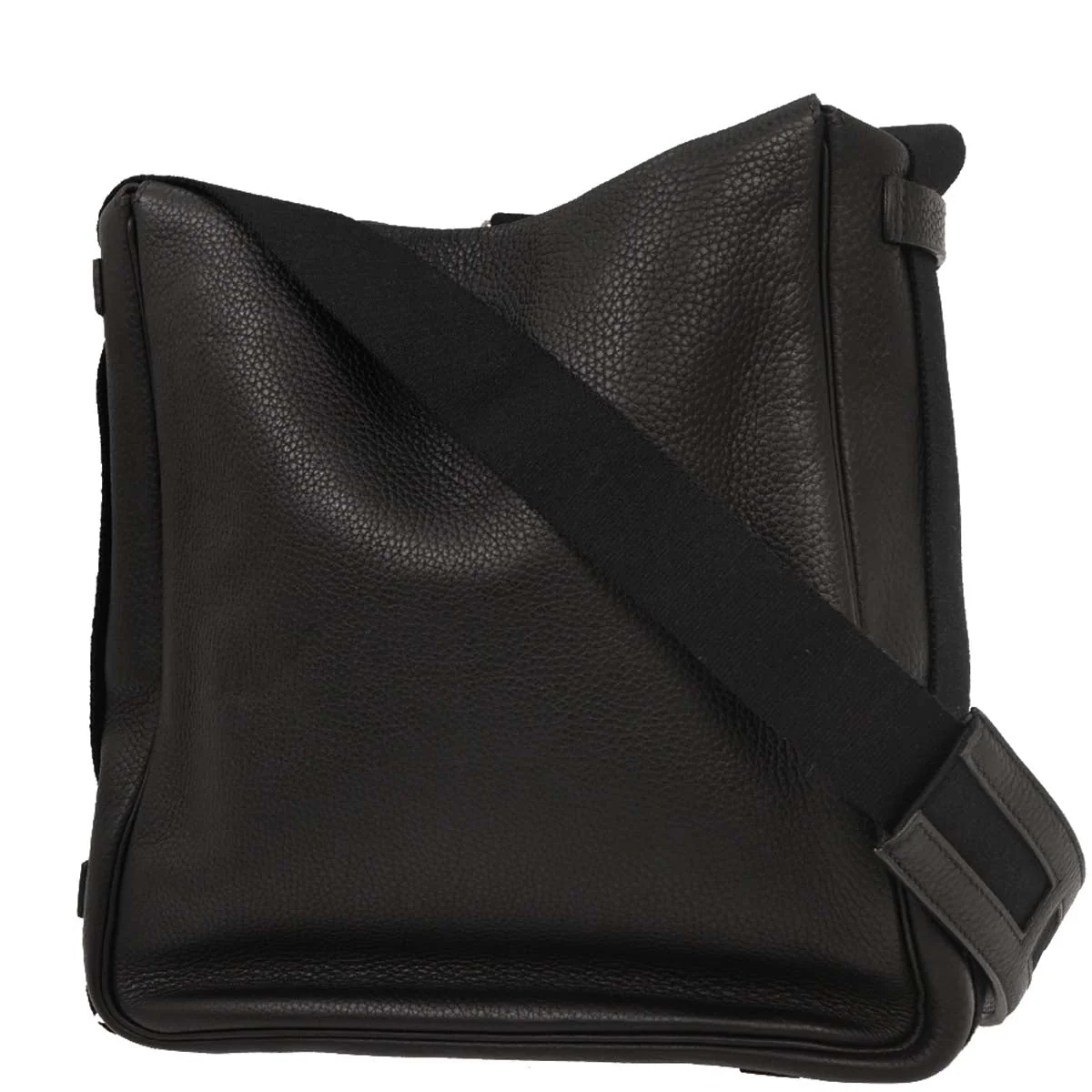 Hermes Black Taurillon Clemence Tibet Vertical MM Shoulder Bag - Image 2