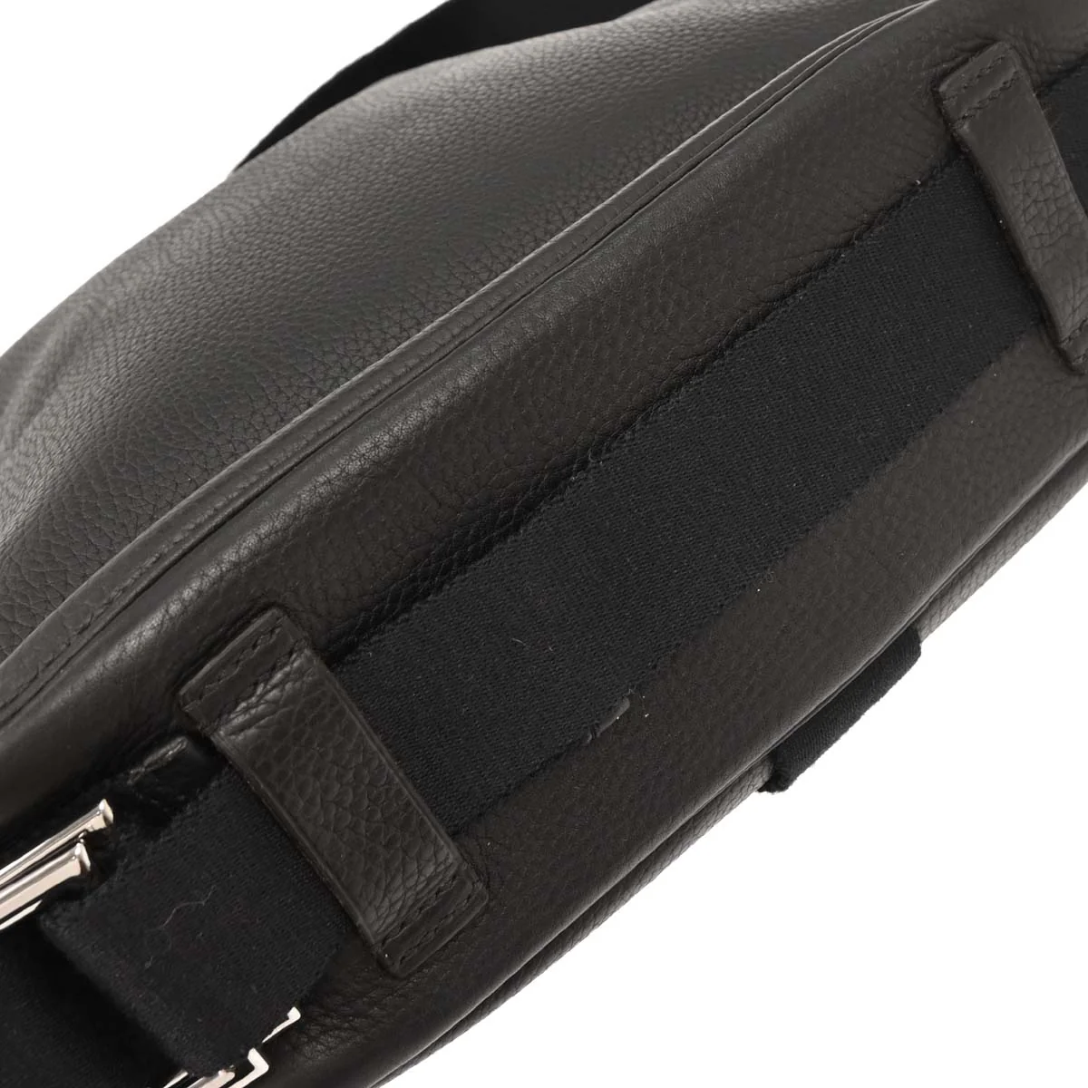 Hermes Black Taurillon Clemence Tibet Vertical MM Shoulder Bag - Image 4