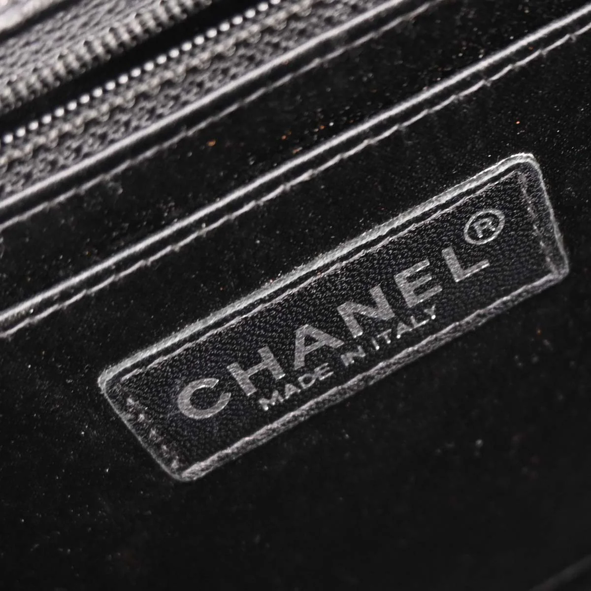 Chanel 2001-2003 Black Nylon Travel Line Single Flap Shoulder Bag - Image 8