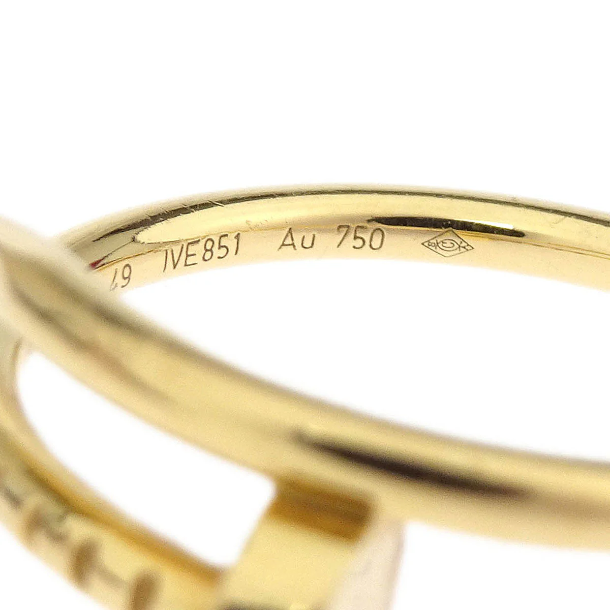 Cartier Juste Un Clou Ring Au750 Gold #49 - Image 4