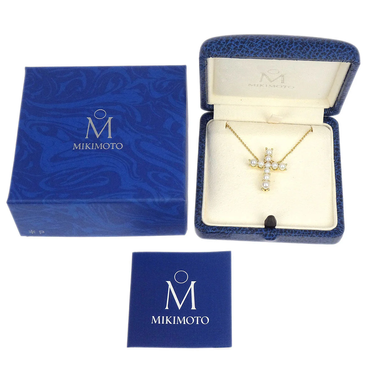 Mikimoto Pendant Necklace 18KYG Pearl Gold - Image 3
