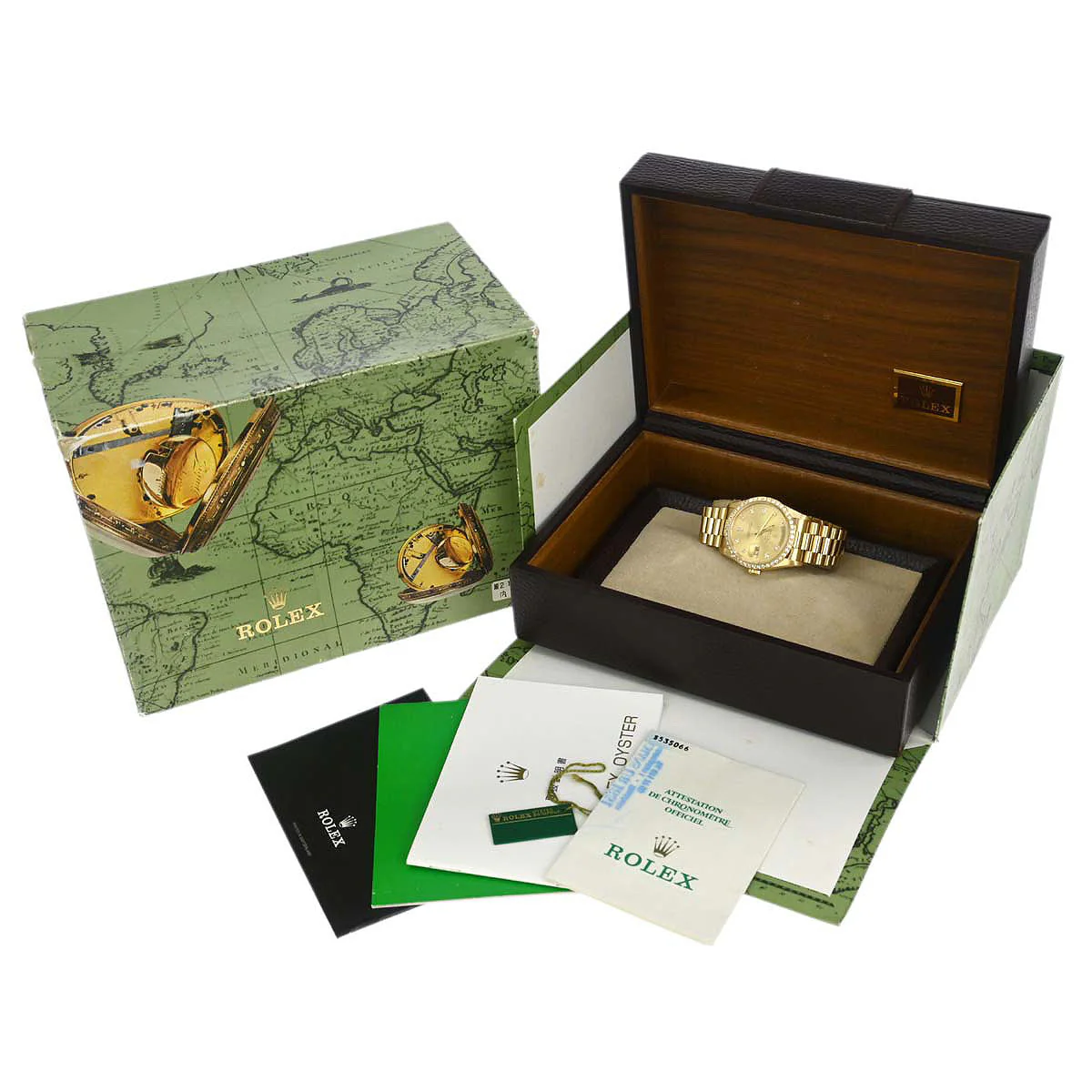 Rolex Oyster Perpetual Day Date Ref.18348G Self-winding Watch 36mm 18KYG - Image 3