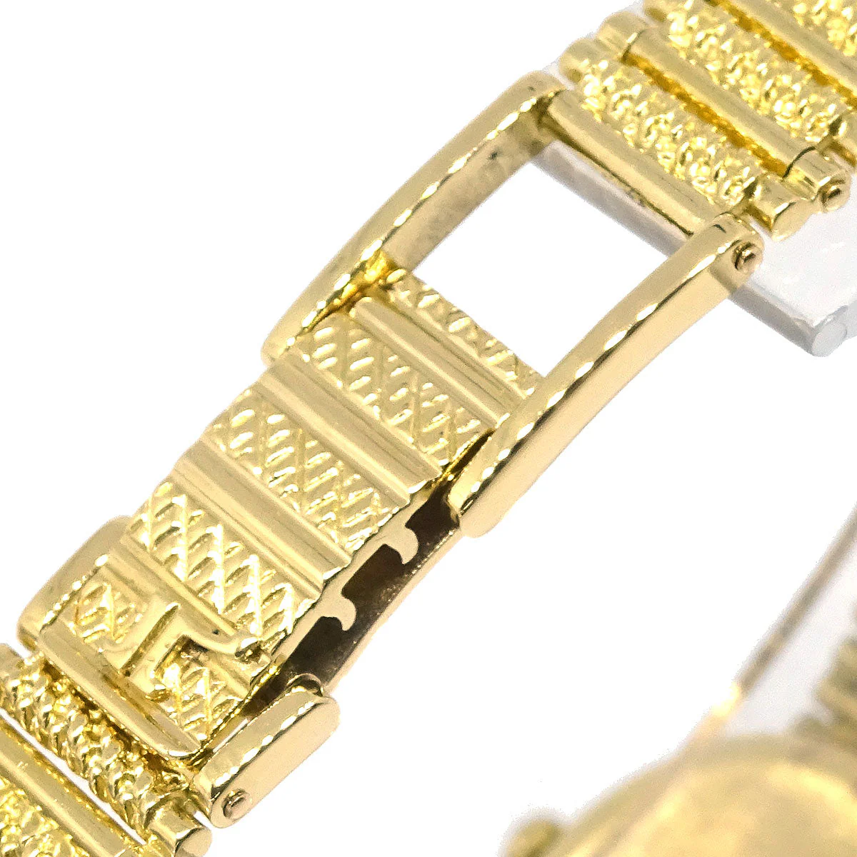 Jaeger Lecoultre Ref.1000771 Quartz Watch 18KYG Diamond Emerald - Image 4