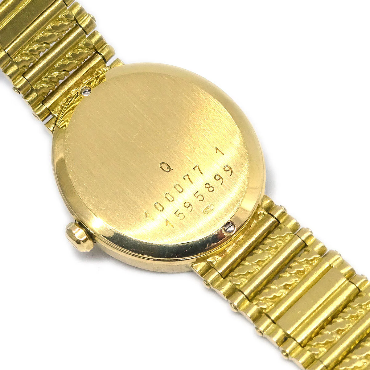 Jaeger Lecoultre Ref.1000771 Quartz Watch 18KYG Diamond Emerald - Image 7