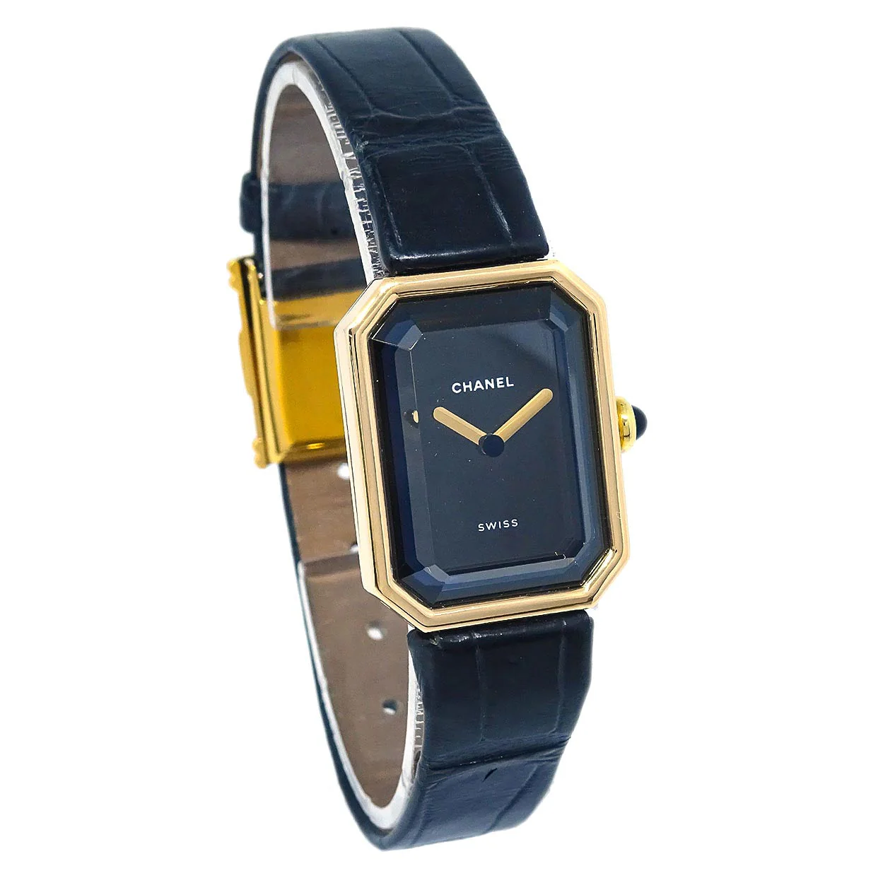 Chanel * Premiere Watch Gold 18K Crocodile - Image 2