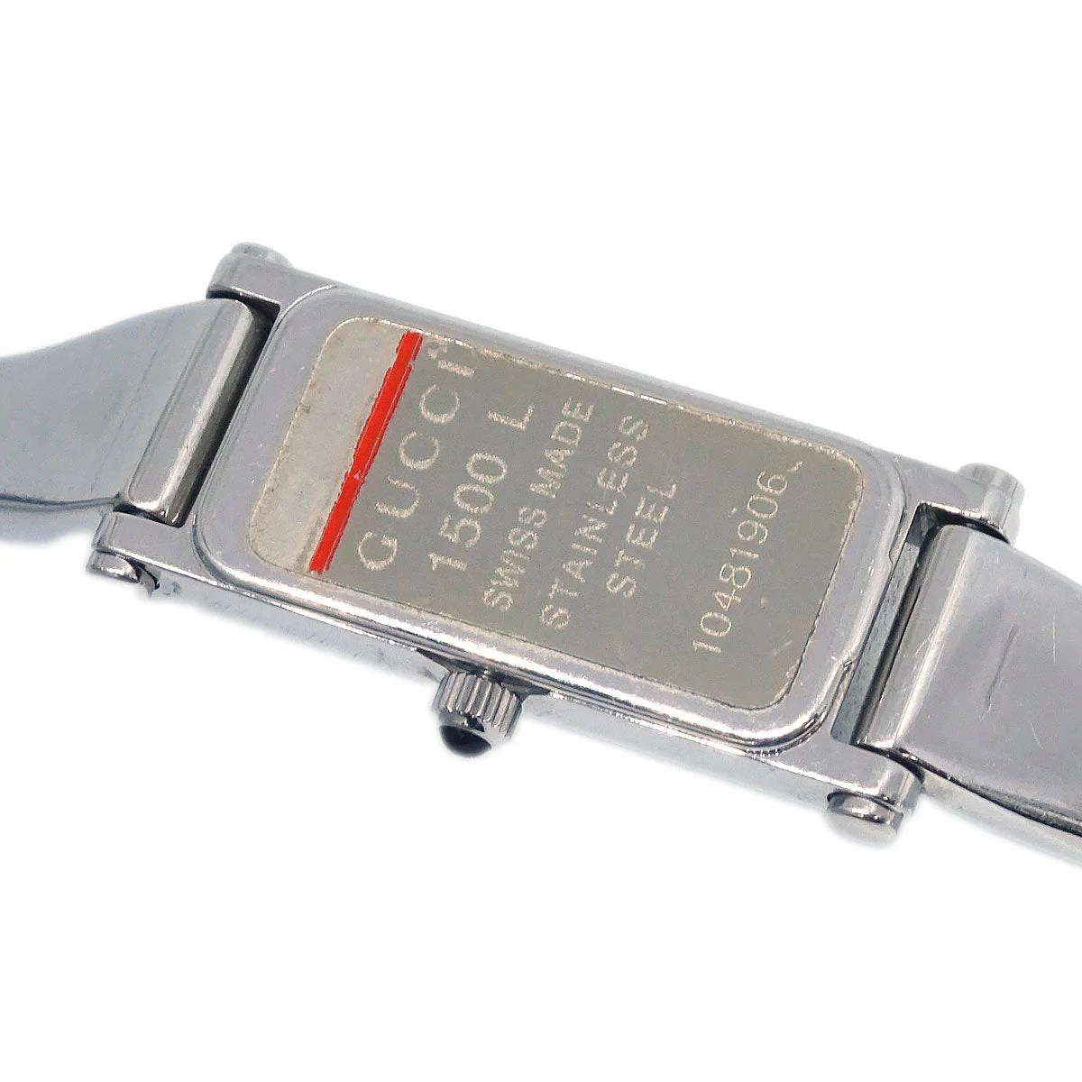 Gucci 1500L Quartz Watch SS - Image 7