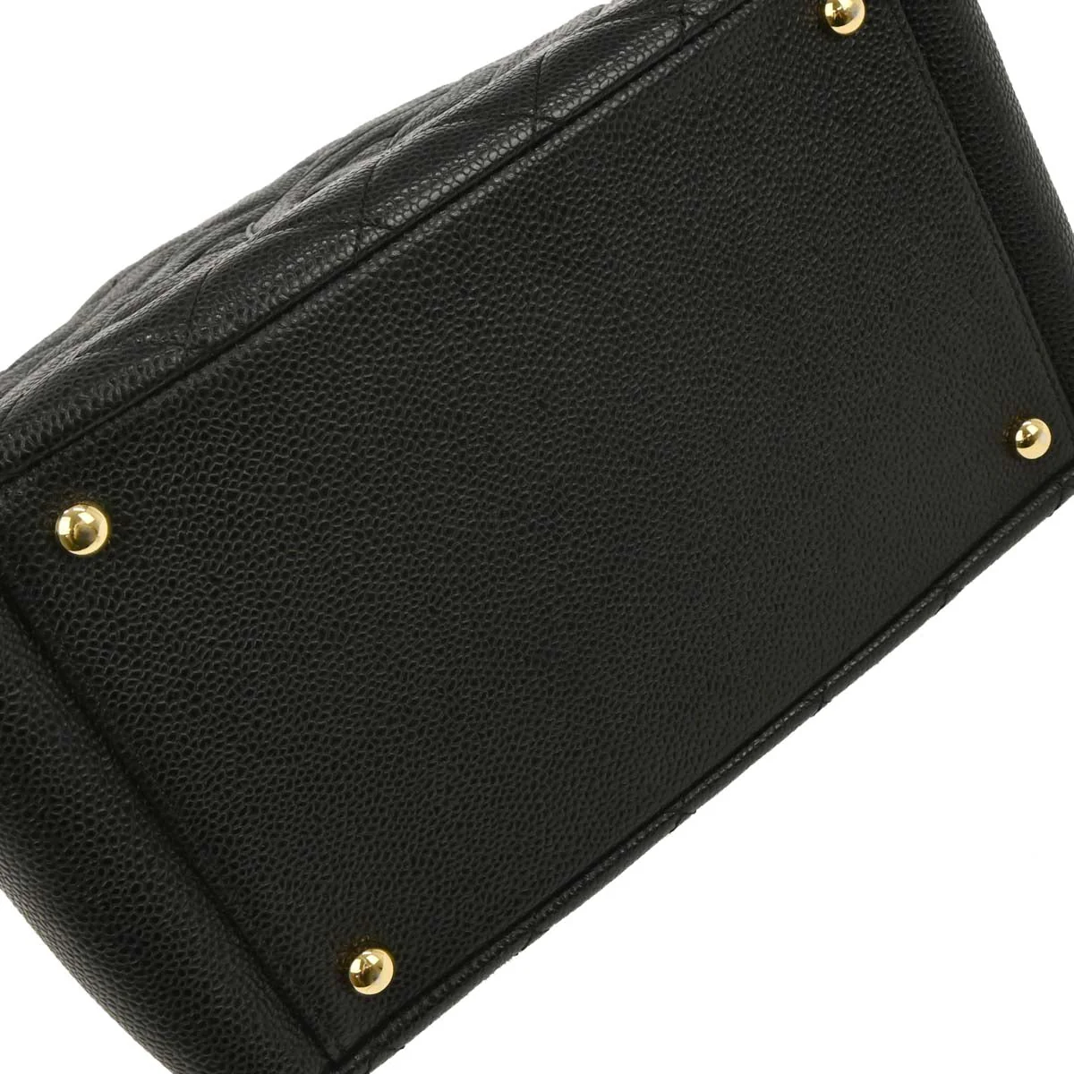 Chanel 2003-2004 Black Caviar Petite Timeless Tote PTT Chain Handbag - Image 6