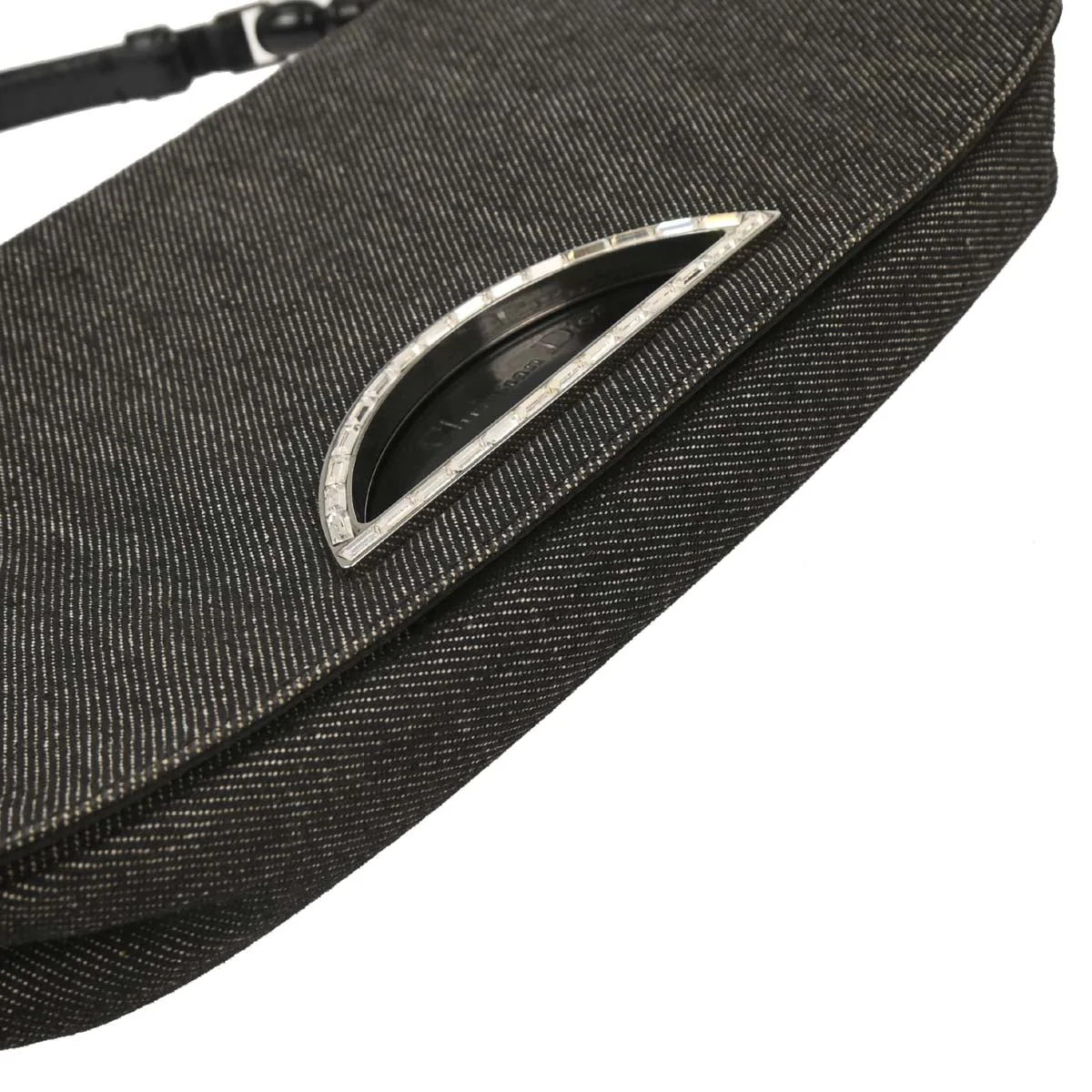 Christian Dior Black Denim Malice Handbag - Image 5