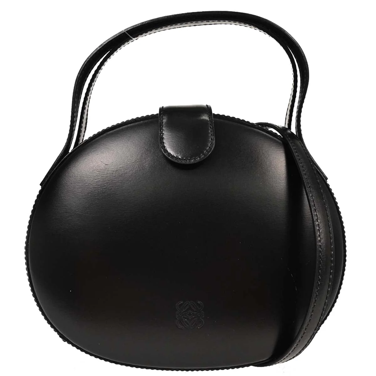 Loewe Black Leather 2way Handbag