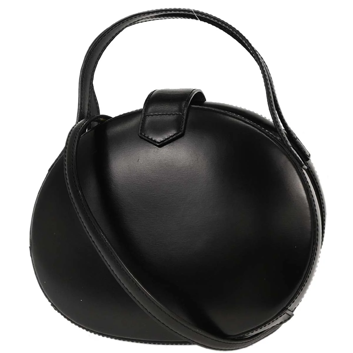 Loewe Black Leather 2way Handbag - Image 2