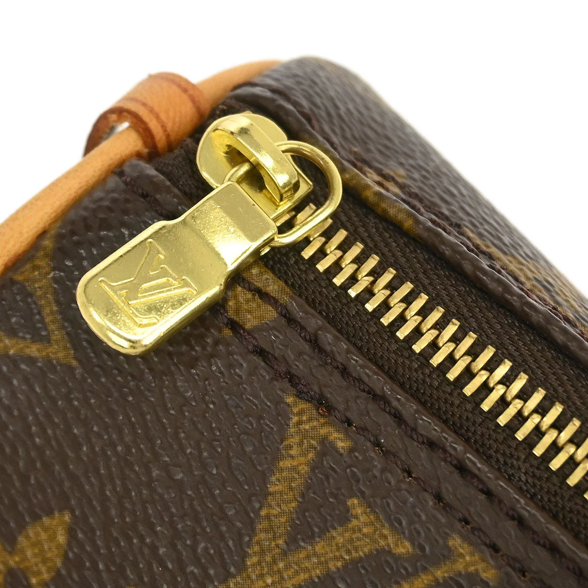 Louis Vuitton Monogram Papillon Attached Pouch Bag - Image 5