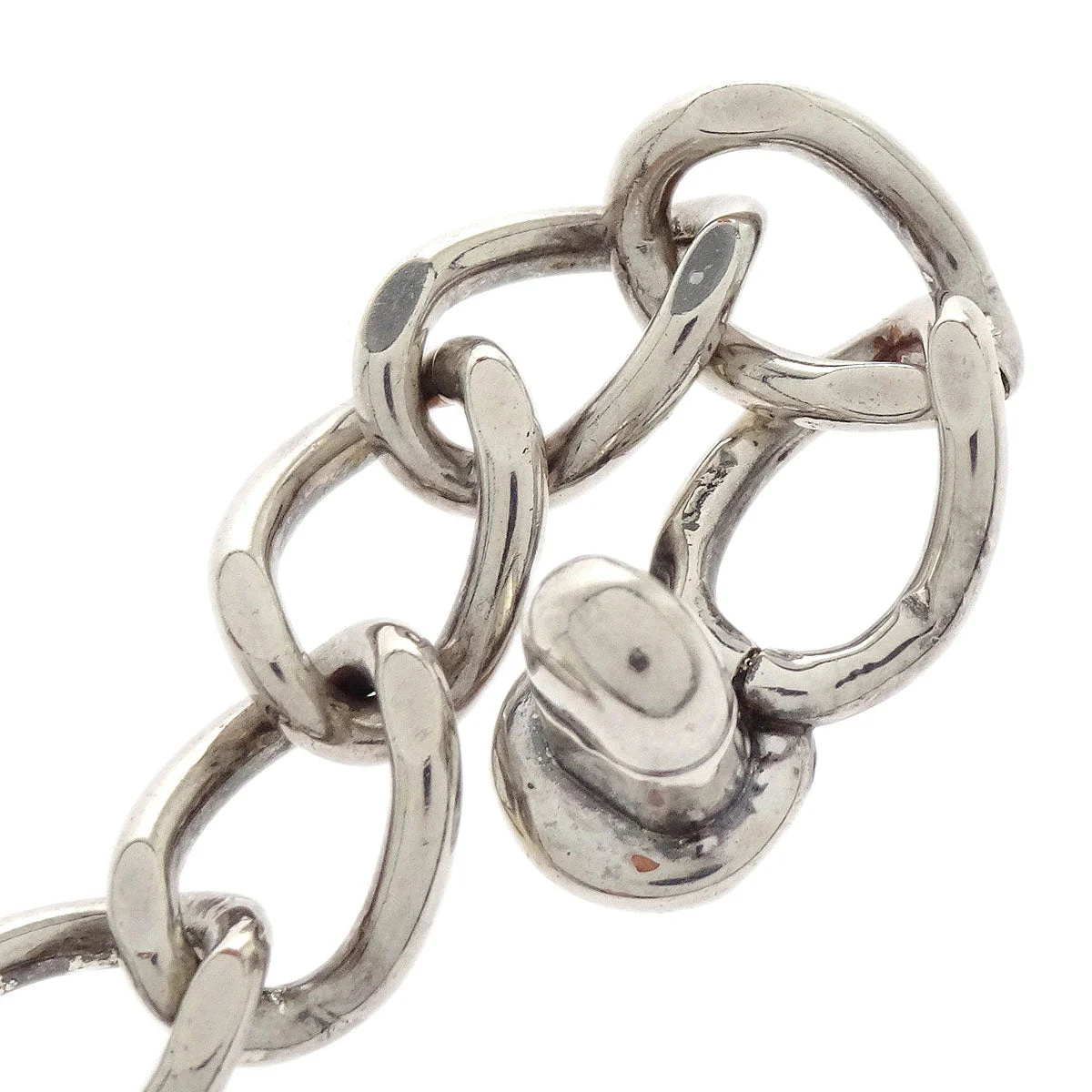 Chanel CC Turnlock Bracelet Silver 96P - Image 3