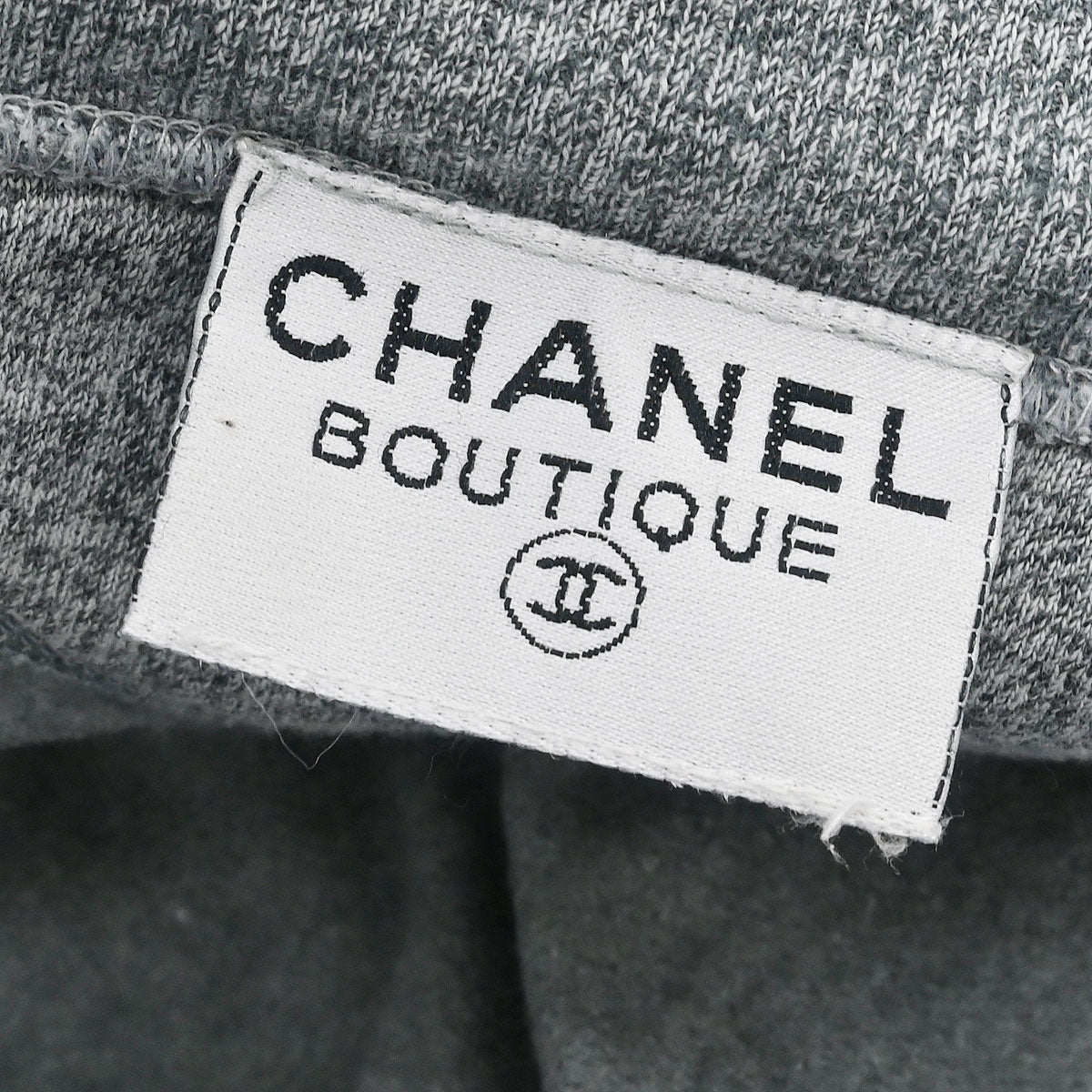 Chanel Long Sleeve Top Sweater Gray - Image 10