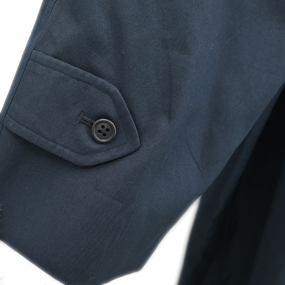 Burberrys Coat Navy - Image 3