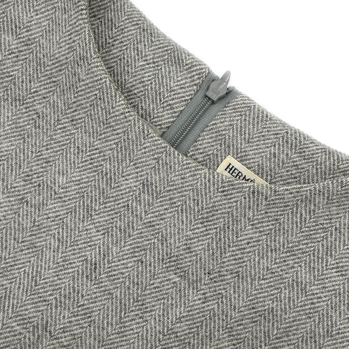 Hermes Sleeveless Dress Gray #40 - Image 4