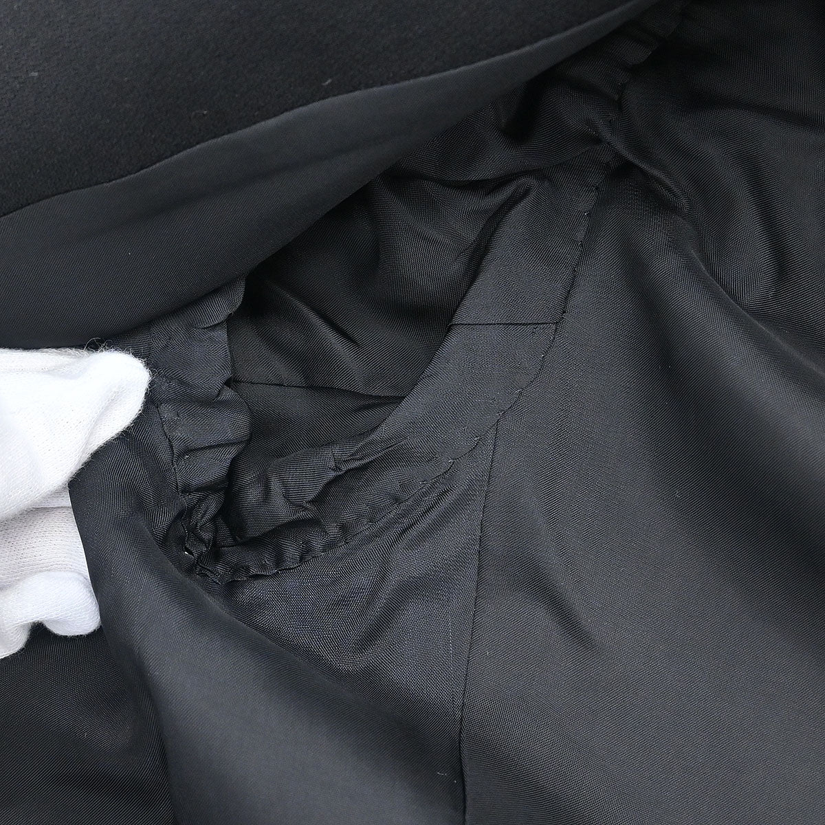 Yves Saint Laurent Setup Suit Jacket Skirt Black #M - Image 6