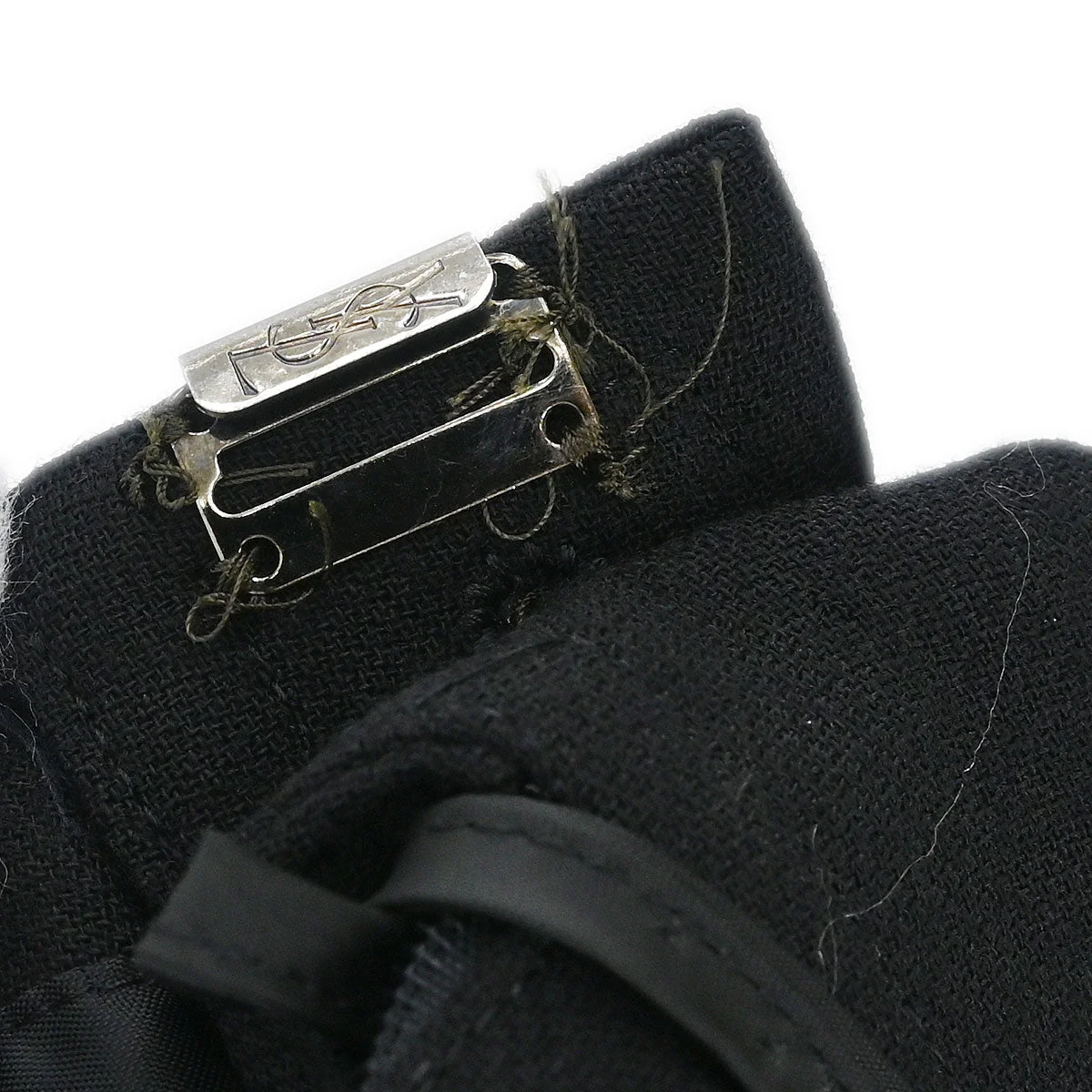 Yves Saint Laurent Setup Suit Jacket Skirt Black #M - Image 7