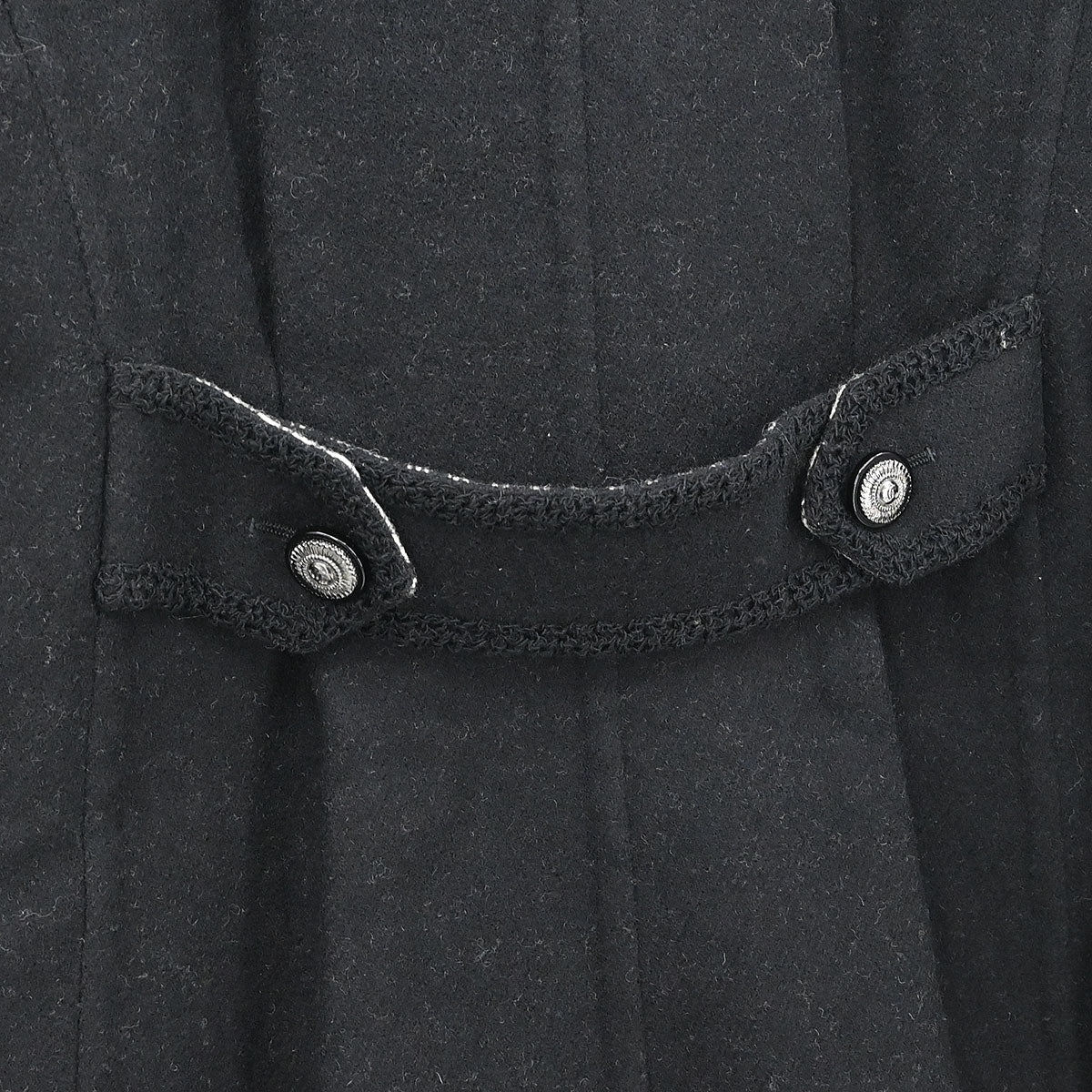 Chanel 2009 Coat Black #38 - Image 3
