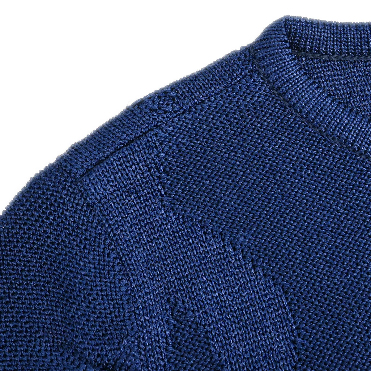 Yves Saint Laurent Top Navy #M - Image 3