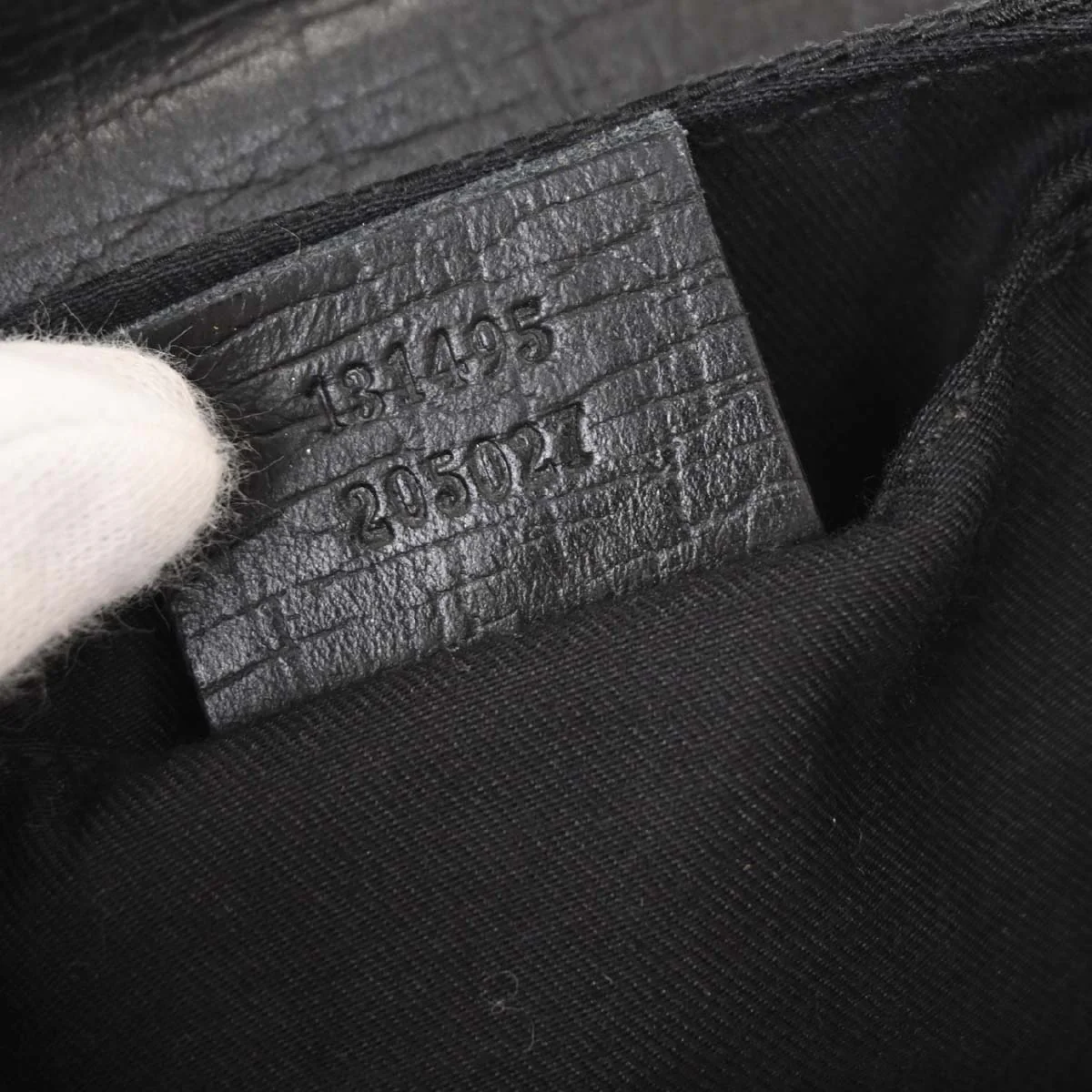 Gucci Black Canvas GG Horsebit Handbag - Image 10