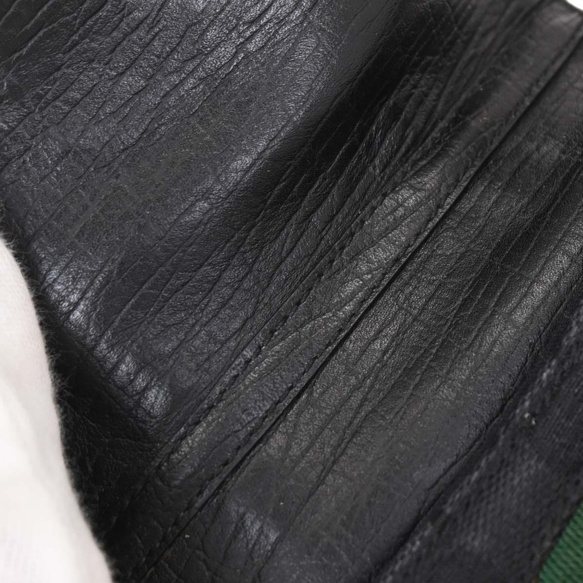 Gucci Black Canvas GG Horsebit Handbag - Image 7
