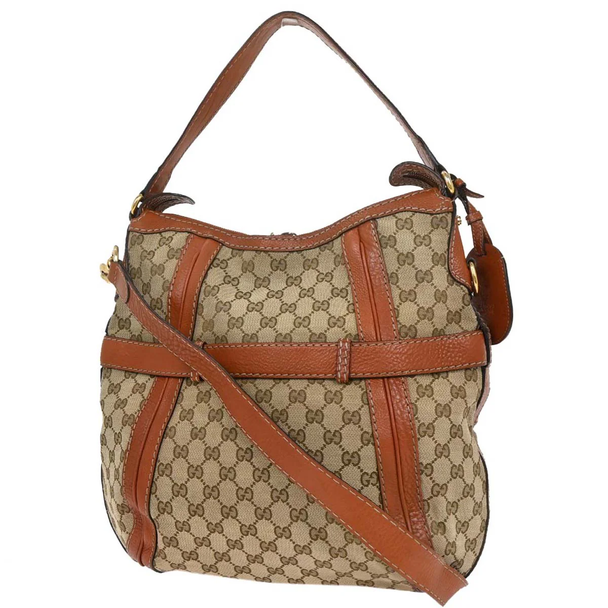 Gucci Beige GG Marmont 2way Shoulder Handbag - Image 2